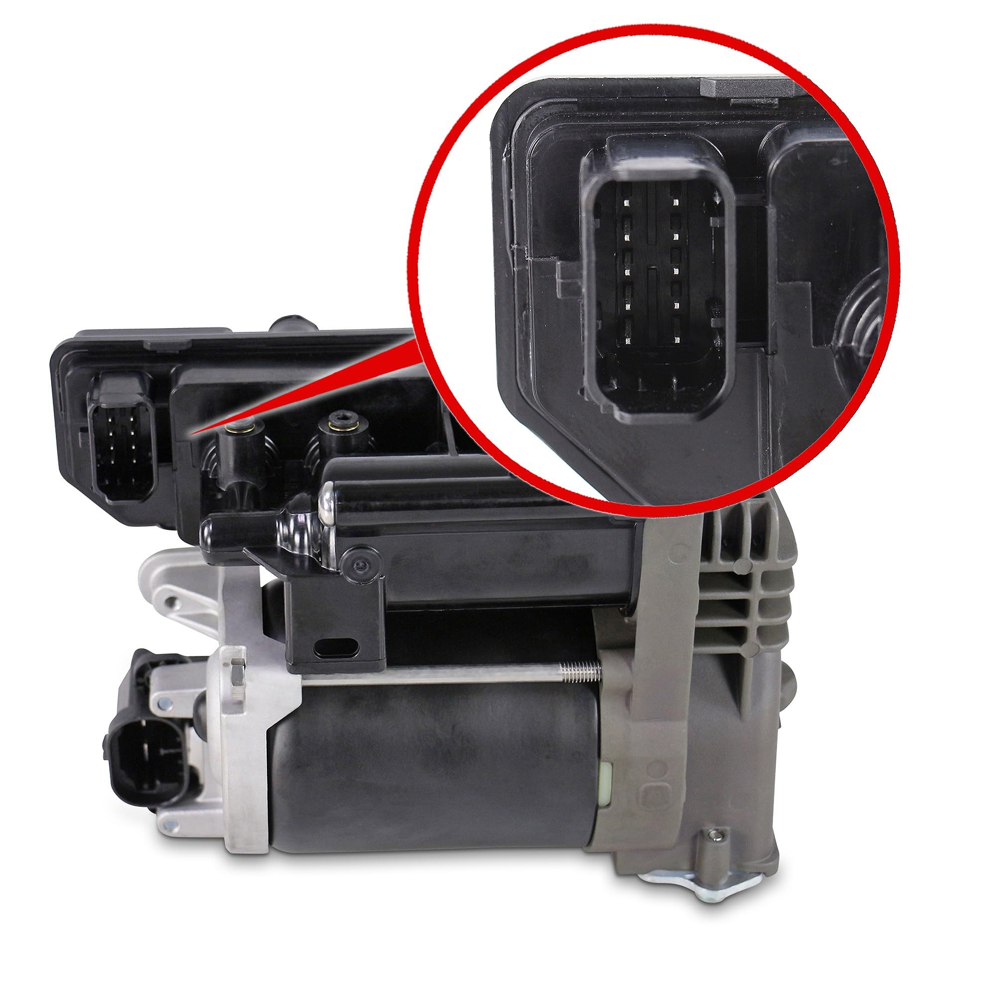 ATEC Germany 1x Compresor Sistema de aire comprimido para suspensión neumática compatible con CITROËN C4 GRAND PICASSO I (UA_), C4 PICASSO I MPV (UD_)