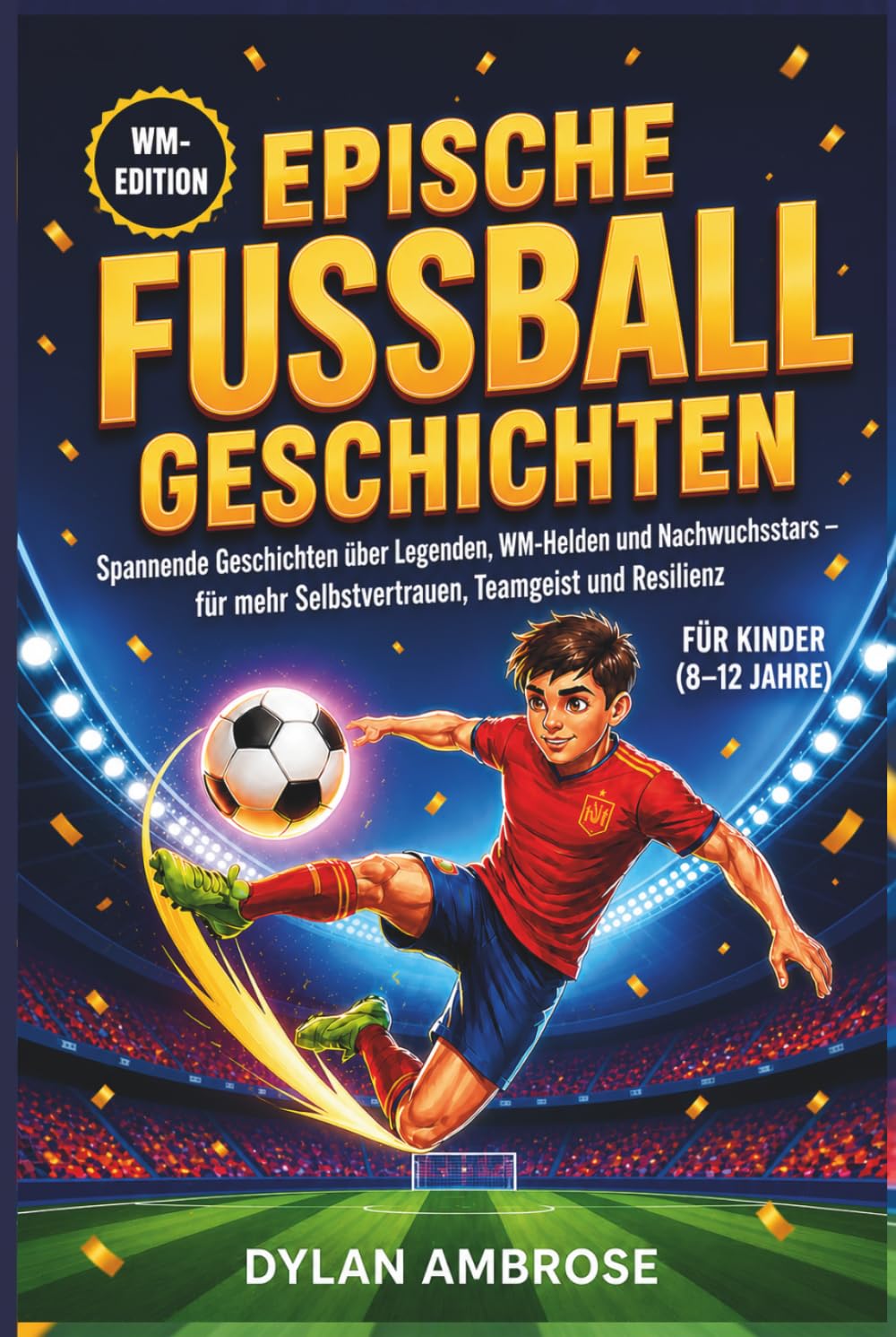 Epische Fußballgeschichten für Kinder (8–12 Jahre): Spannende Geschichten über Legenden, WM-Helden und Nachwuchsstars – für mehr Selbstvertrauen, ... Resilienz (Epische Sportgeschichten-Serie)