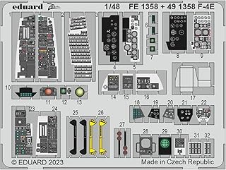 Eduard Sprue Brothers 1:48 Color Zoom PE - F-4E Phantom II (MNG kit), EDUFE1358