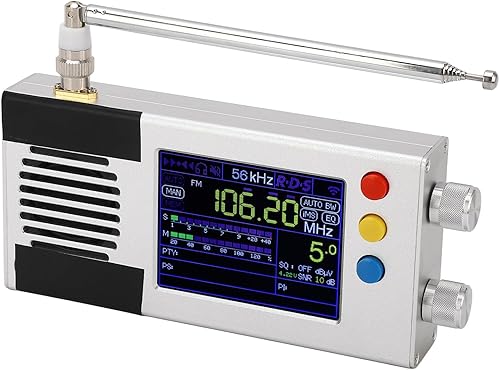 Miniatura 2 de EVTSCAN Full Band Radio Receiver, Portable Digital Rechargeable FM AM Shortwave Receiver,Wide Spectrum Reception, with LCD Display