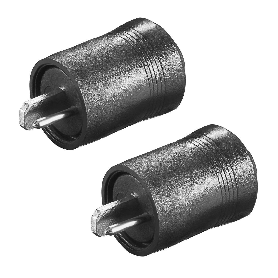 Adaptateur Connecteur Audio DIN 8 Mâle/Femelle Noir - 2 Pièces - Neuf