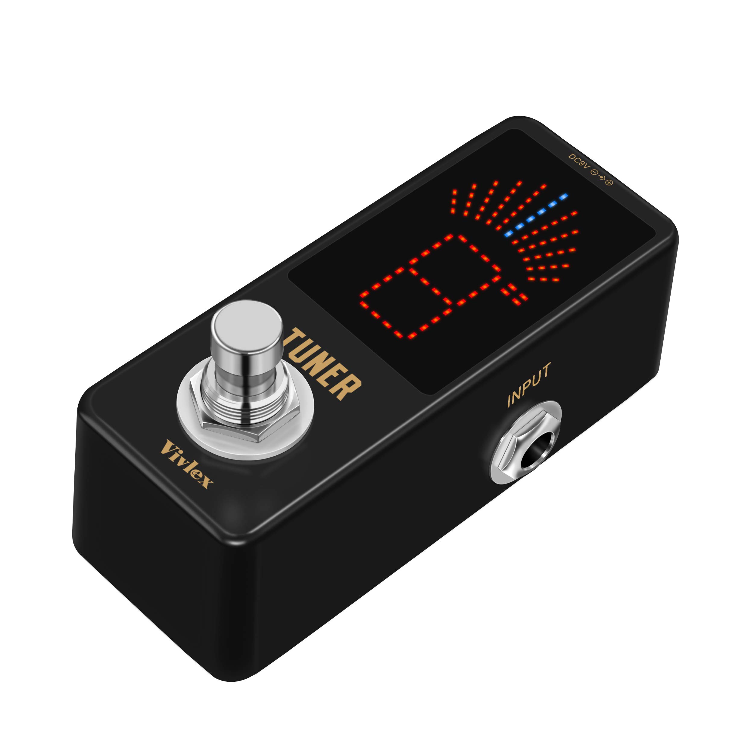 Amuzik Looper Pédale pour guitare électrique Loop Station Pédale illimité Overdubs 10 minutes de boucle, 1/2 de temps et inverse, carte SD intégrée pour mémoire avec 3 modes mini taille