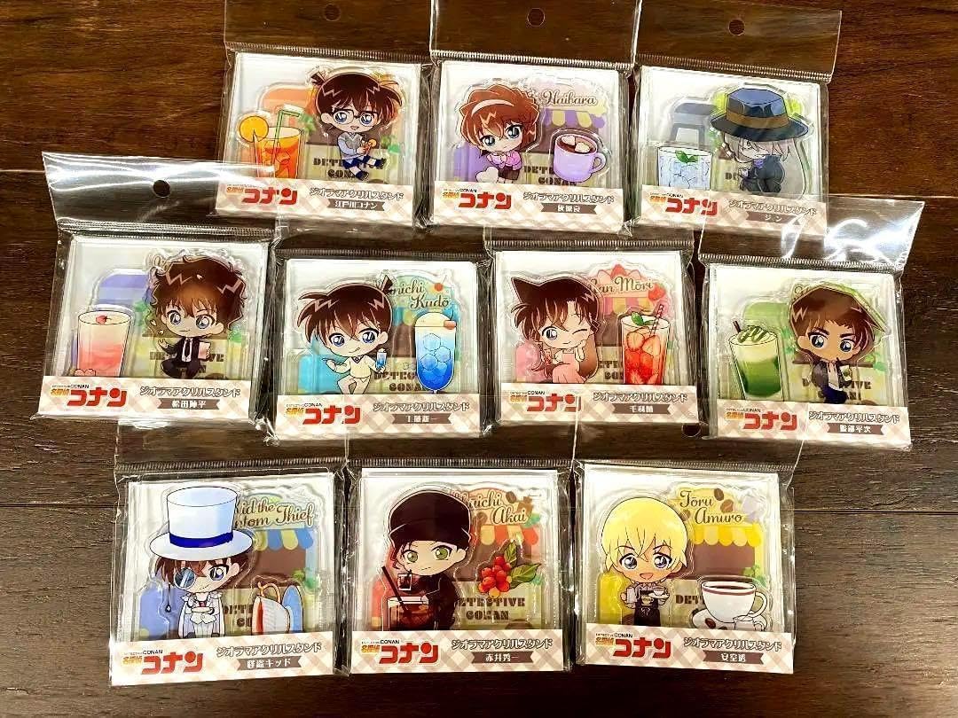 ジオラマアクリルスタンド 全10種 きゃらぺこ 名探偵コナン ジオラマ