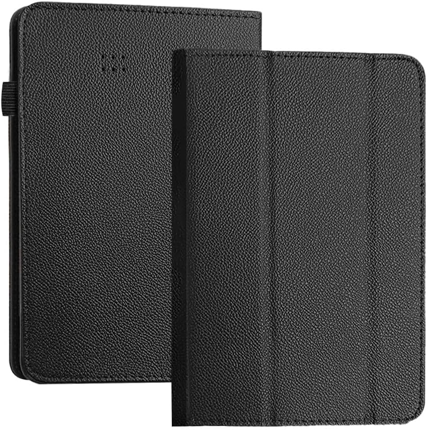 Compatible for Onyx Boox Kon-Tiki 1st / Kon-Tiki 2nd/ Kon-Tiki 3rd 7.8 INCH Tablet case Full Coverage Ultra Slim PU Leather Cover Case Folding Stand Cover Protective Table (Black)