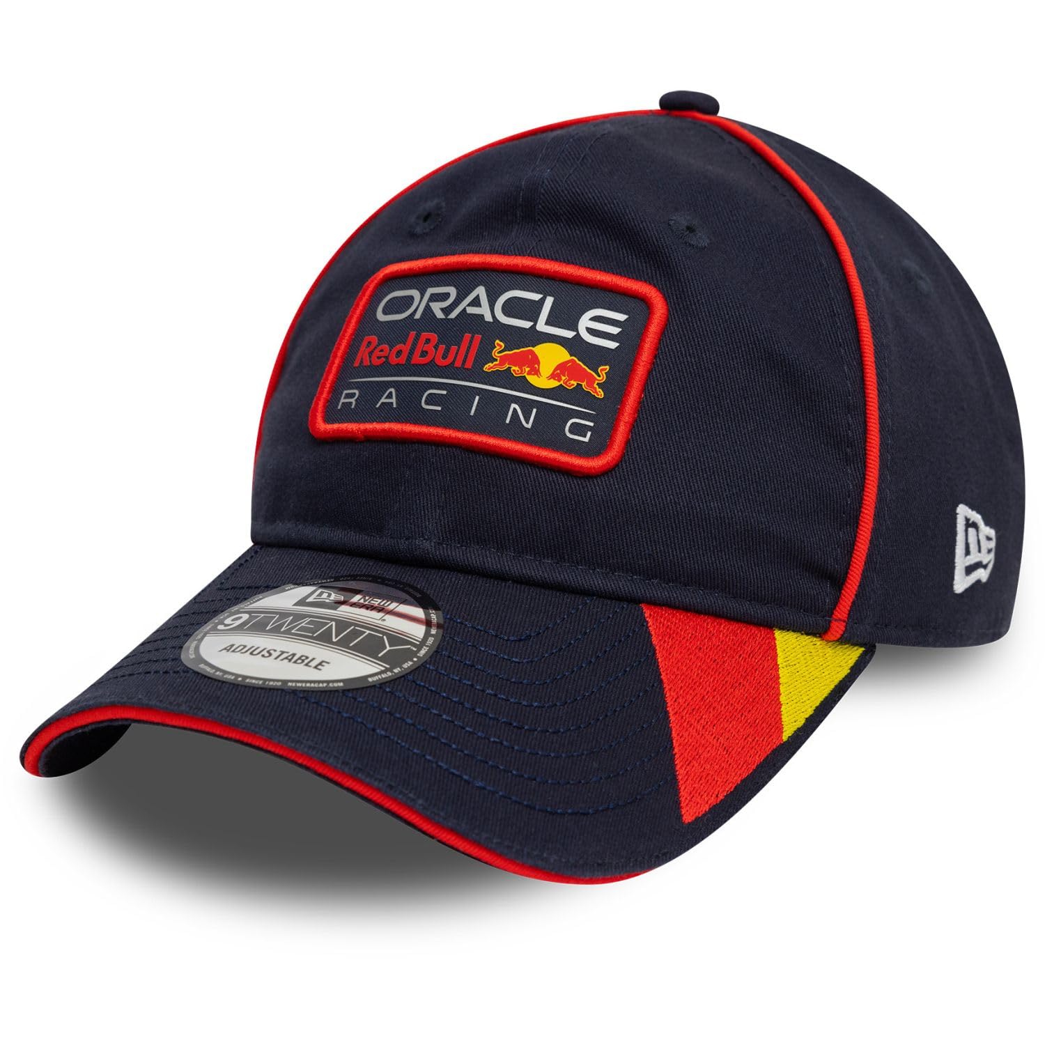 New Era Unisex Dark Blue Adult's Retro Red Bull F1 Racing Baseball Cap Hat