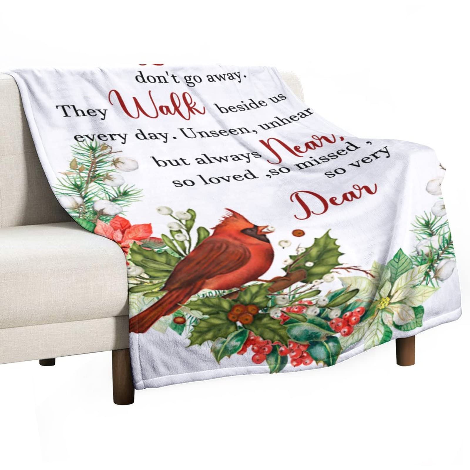 Couverture moelleuse Those We Love douce, cadeau condoléances chaud
