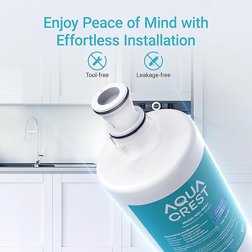 Miniatura 7 de AQUACREST 3US-AF01 filtro de agua para debajo del fregadero, repuesto para filtro de agua estándar 3US-AF01, 3US-AS01, Aqua-Pure AP Easy C-CS-FF,