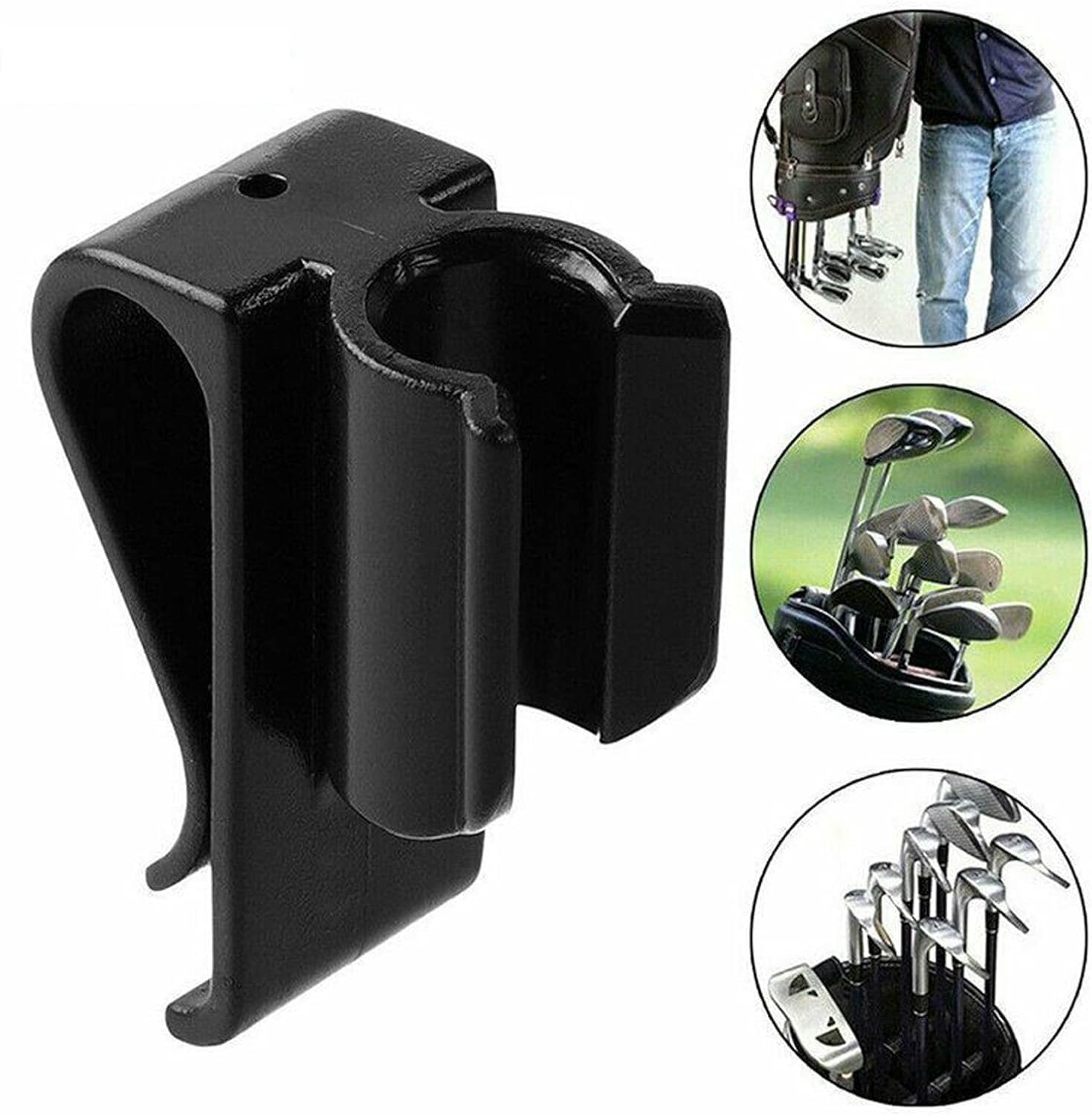 Clip De Sac De Golf Utilisation à Long Terme, Lot De 5 Clips Club De Golf De Supports De Club De Golf avec Accessoires De Marqueur De Balle pour Accessoires De Golf