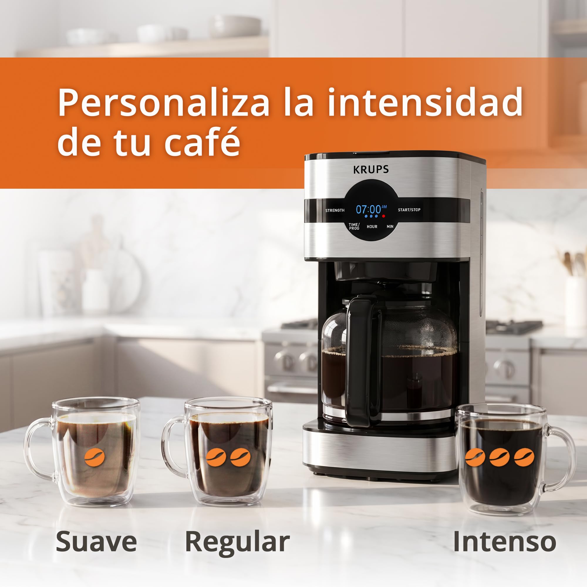 Amazon | Krups Simply Brew ステンレススチール ドリップコーヒー