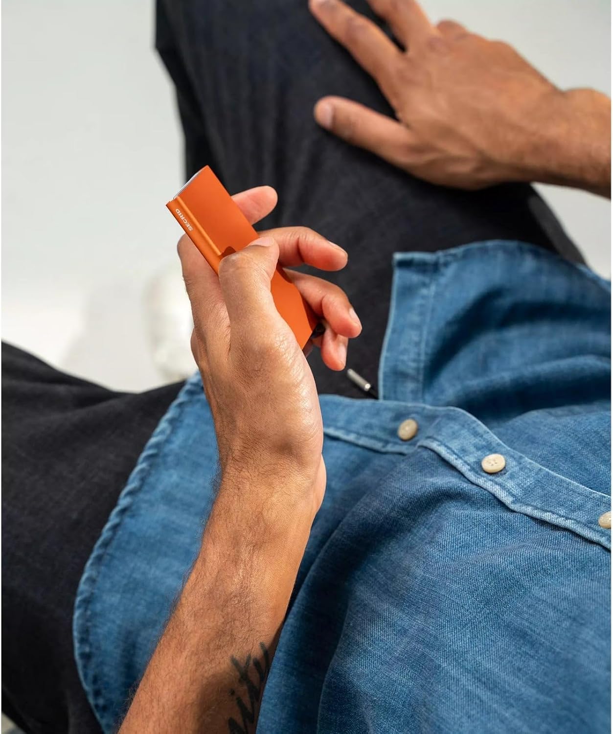 Secrid Men's 36 EU, Orange, Talla única