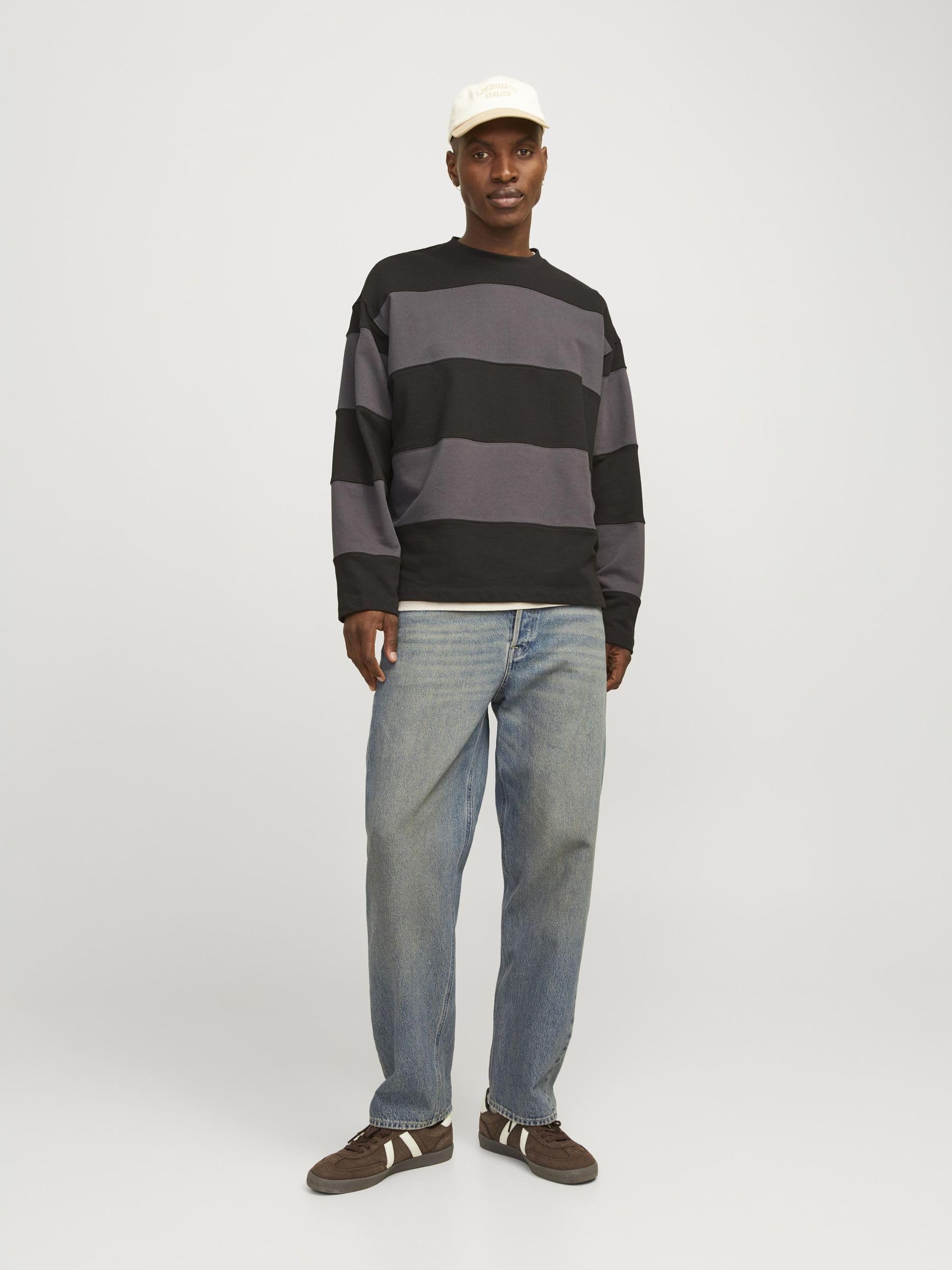 JACK & JONES Loose-fit Jeans JJIEDDIE Jjoriginal MF 710 Noos Loose-fit Jeans