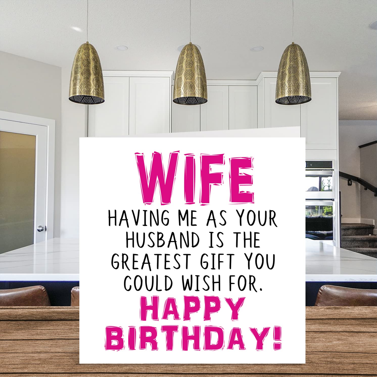 Funny Birthday Cards For Wife - Having Me As Your Husband - View #8
