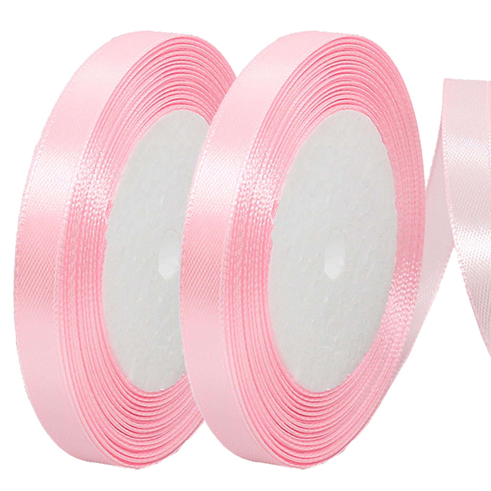 Dwustronna satynowa wstążka 10 mm, 44 m – idealna do pakowania prezentów, dekoracji na baby shower, aranżacji kwiatowych i materiałów rzemieślniczych – jesienne kolory