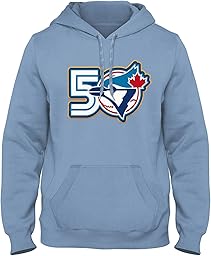 Bulletin Toronto Blue Jays MLB Express Twill 50th Anniversary Logo Hoodie