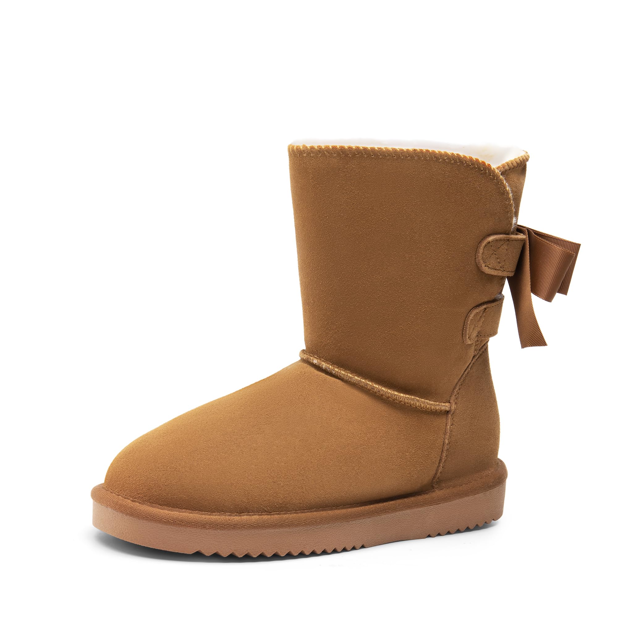DREAM PAIRS Damen Winter Schneestiefel FuzzyChic