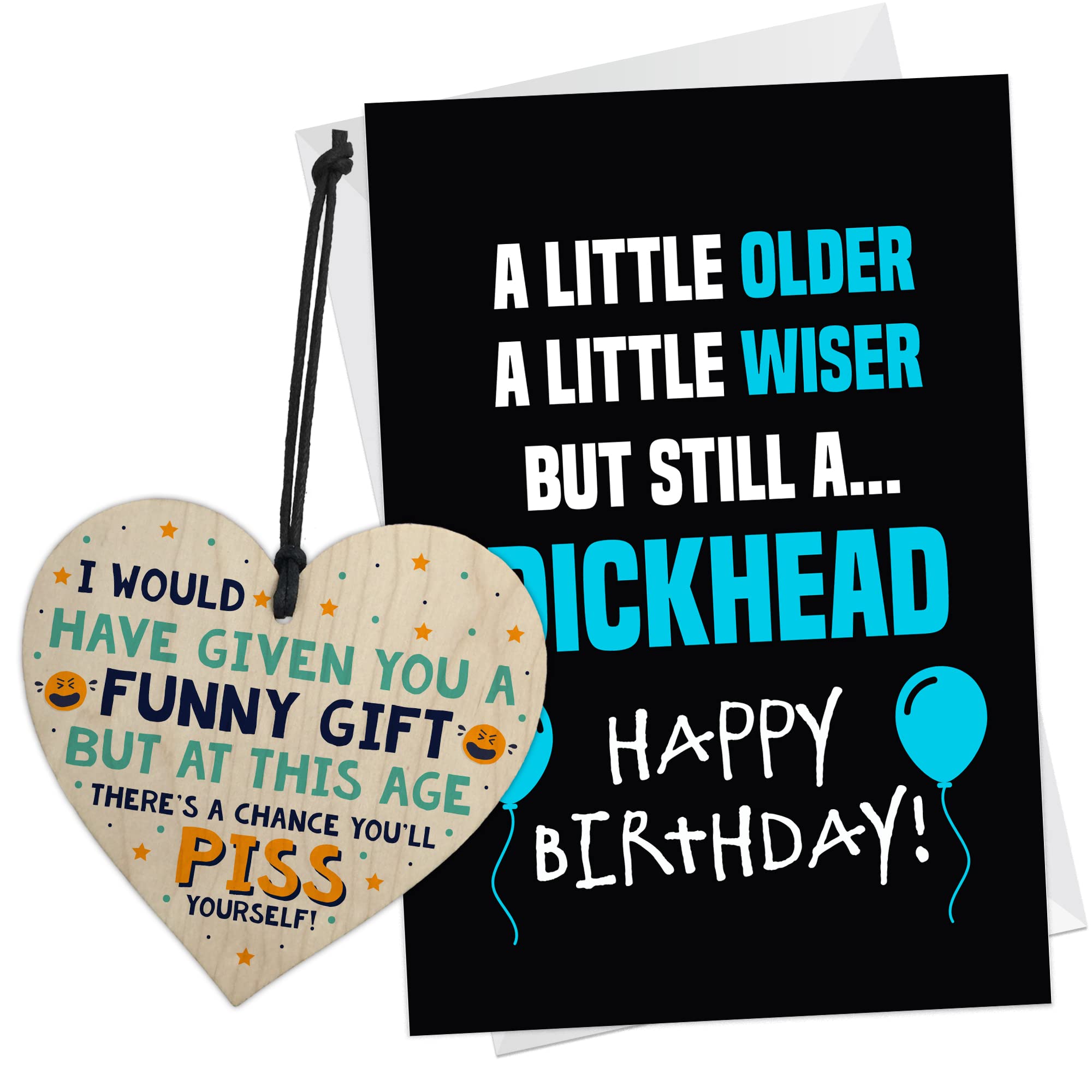 RED OCEAN Funny 40th 50th 60th Birthday Gifts For Men Funny Birthday Card For Him Dad Grandad Uncle Brother Novelty Birthday Gift For Him