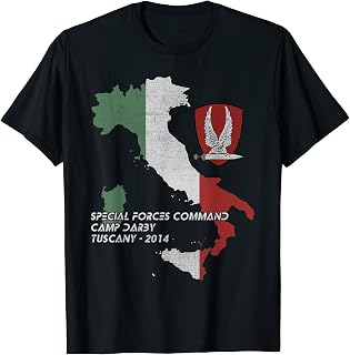 Italian Special Forces Command Italy Military Veteran T-Shirt