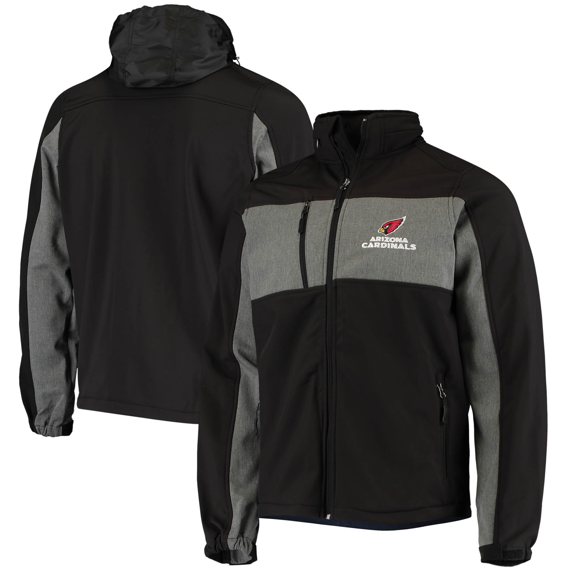 dunbrooke Men's Navy Tennessee Titans Zephyr Softshell Full-Zip Jacket