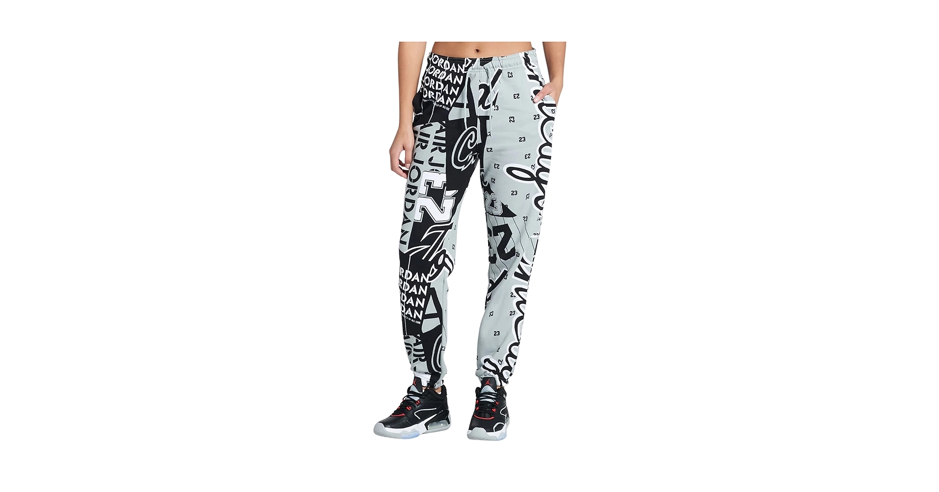 Amazon.com: Jordan All Over Print Fleece Pants Women's (as1