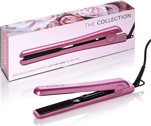 Miniatura 1 de Cortex International Planchas De Cabello Plancha Profesional Black Series Planchas De Cabello - Planchas De Cabello Gris - Floral