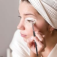 Vista 5 de 10 cepillos de pestañas para limpieza, cepillos de champú de pestañas, cepillo de limpieza de extensiones de pestañas, cepillo de limpieza de baño