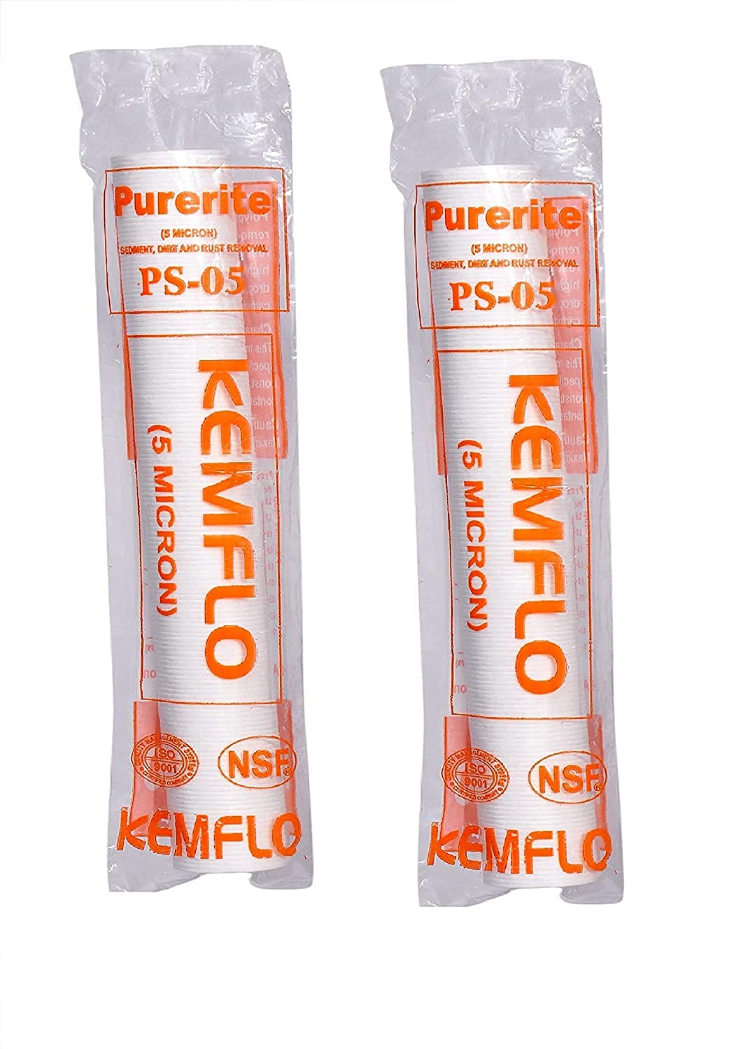 Bala Ji RO Service Aqua (Pack of 3) Water Purifier Replacements Filters 5 Micron 10 inch pp Spun Filter Cartridge for All Type RO Water Purifiers Pack of 2