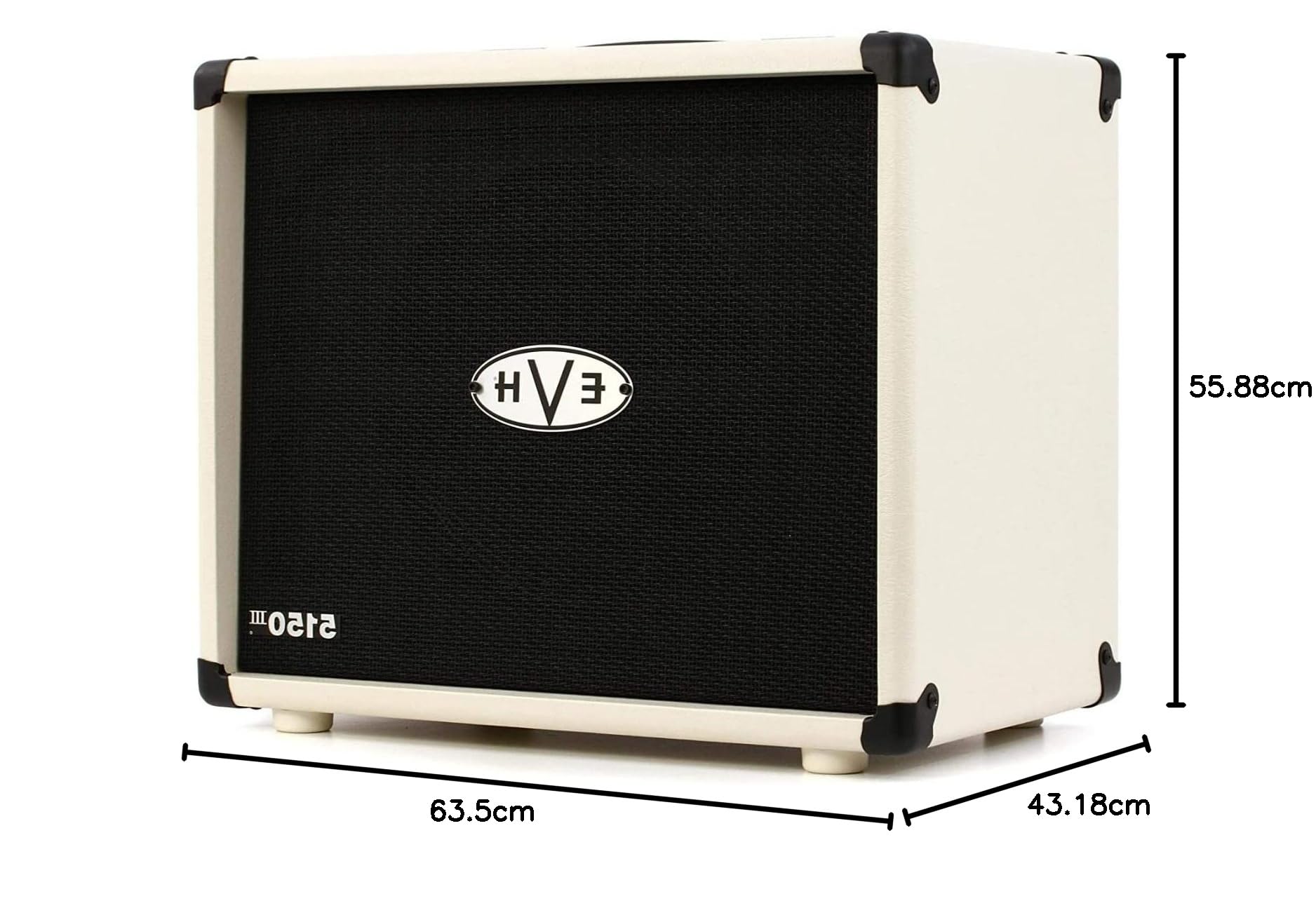 Amazon | EVH アンプキャビネット 5150III® 1x12 Cabinet, Ivory 