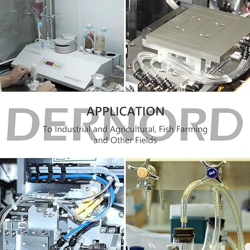 Miniatura 146 de DERNORD - Tubo de cloruro de polivinilo (PVC) de 5/16 pulgadas de diámetro interior x 7/16 pulgadas de diámetro exterior, manguera flexible