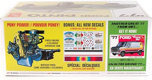 Miniatura 4 de AMT 125 1977 Ford Pinto, kit modelo, AMT1129M