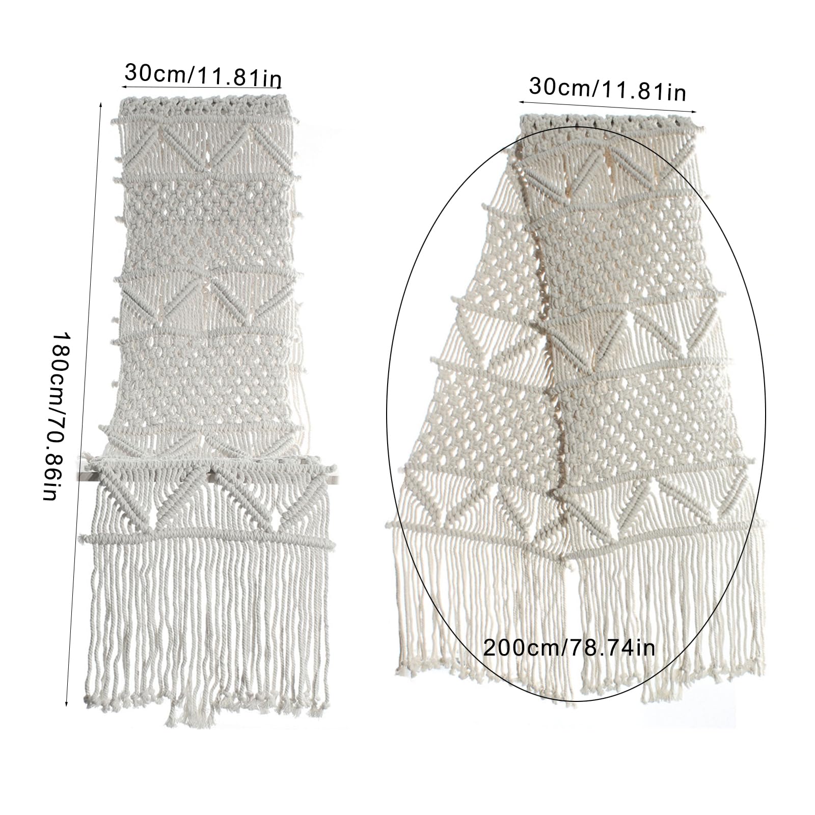 Generisch Tischläufer Tischdecke für Hochzeiten, Esszimmer, Couchtisch, Baumwolldesigns, Weihnachtsdekoration, rustikale Hochzeitsdekoration
