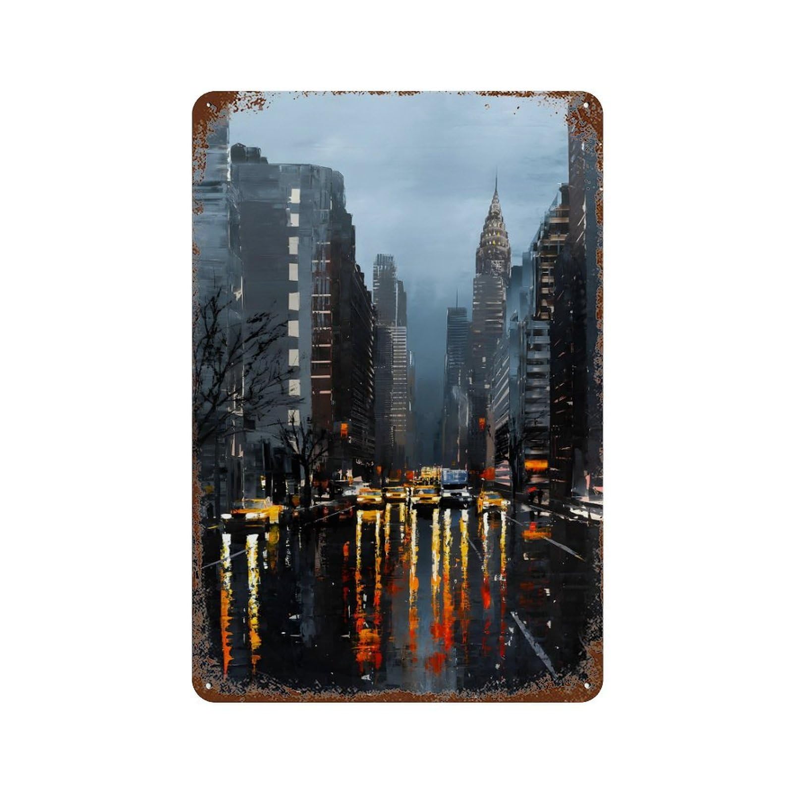 xiaoxiaoshen Artist Paul Kenton (3) Wall Decor Art Metal Tin Poster Modern Home Decor Art Home Bar Shop Decorations Vintage Sign 30x20cm