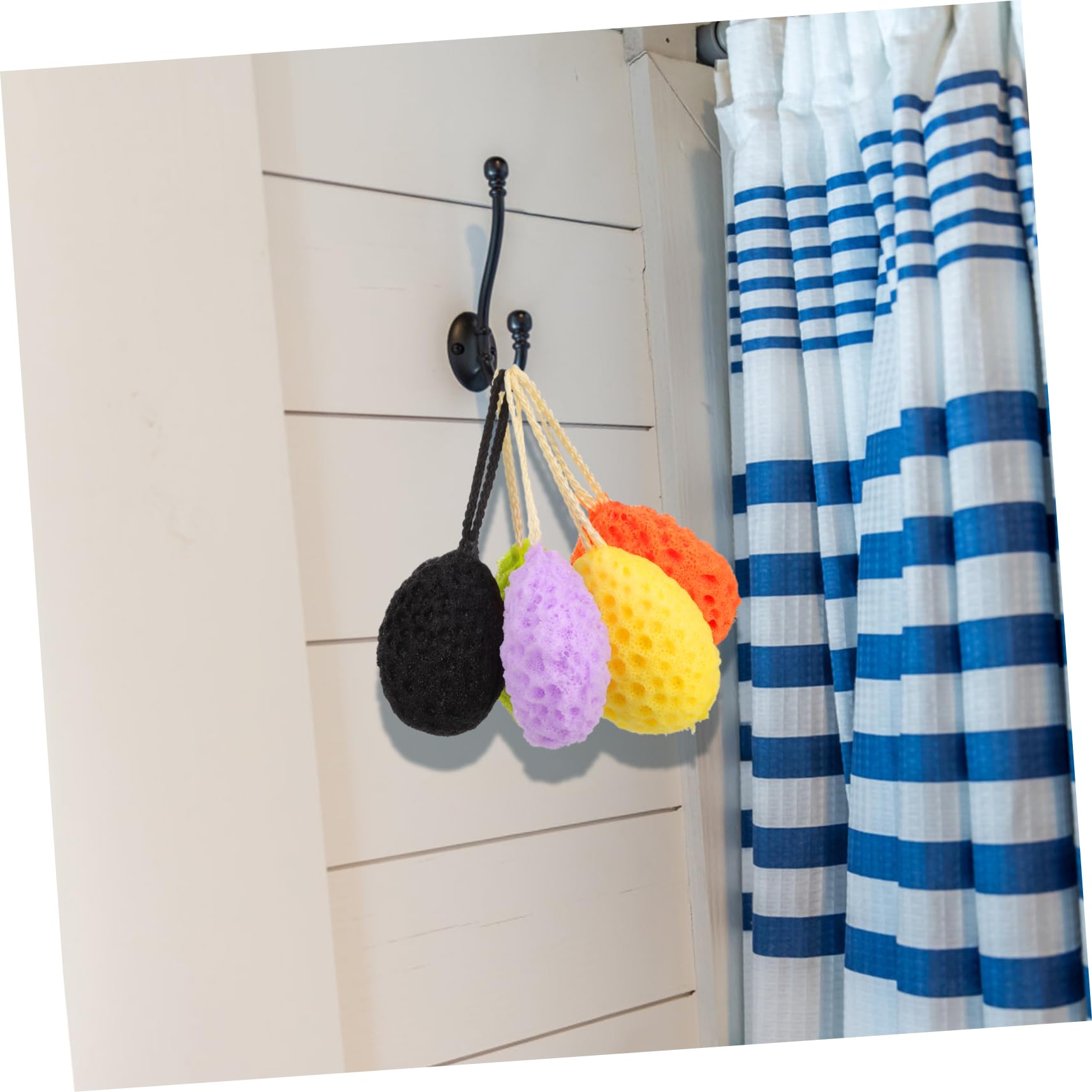 FOMIYES 5Pcs Loofah Sponges for Body Scrubbing High Absorbency Shower Scrubber Gentle Exfoliating Bathing Essentials Durable and Stylish Collection for All Skin Types