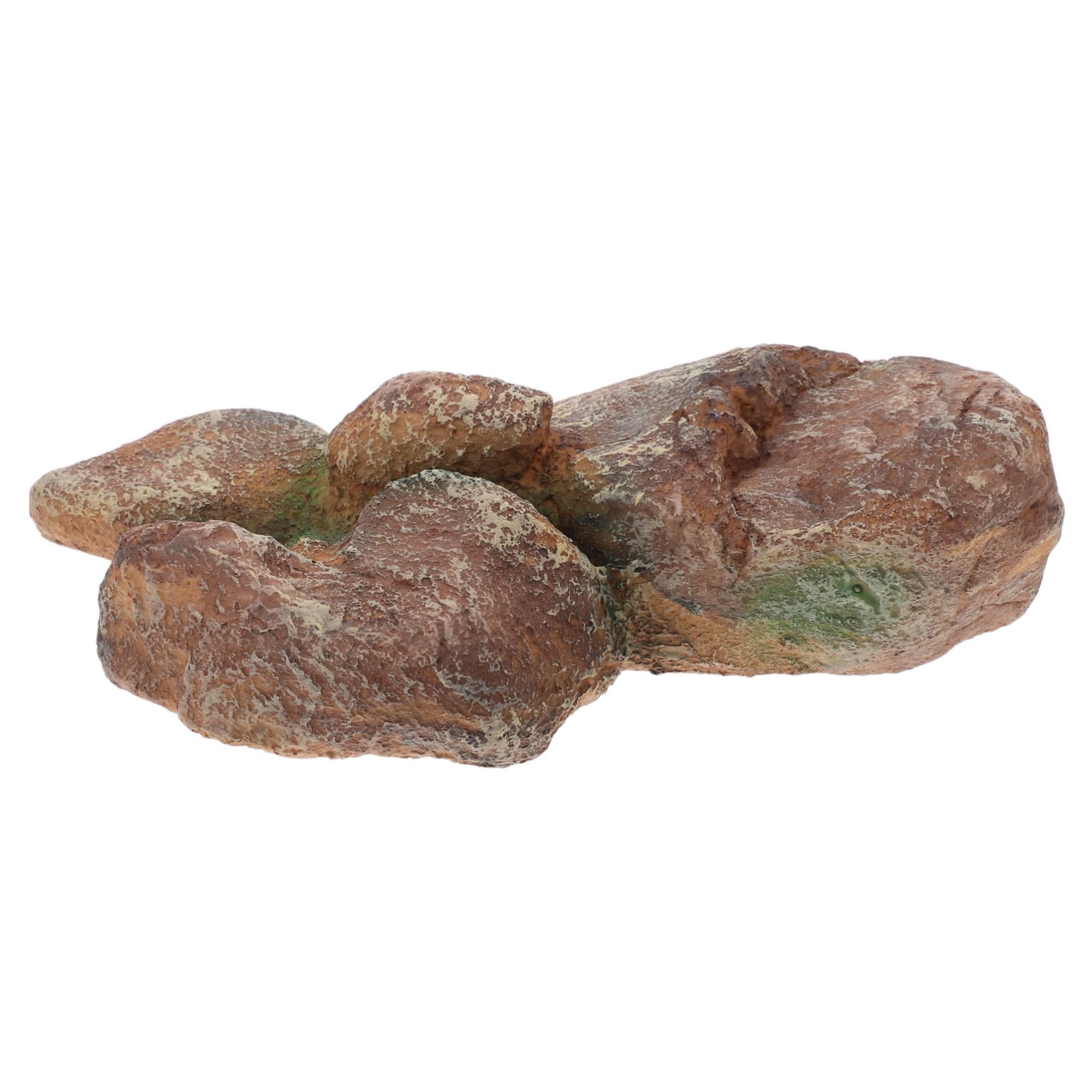 ERINGOGO Aquarium Landscape Decoration Stone Rockery Cave Hideout for Fish Reptiles Construction Lightweight Easy to Handle for Betta Fish Habitat and Decorative Plants