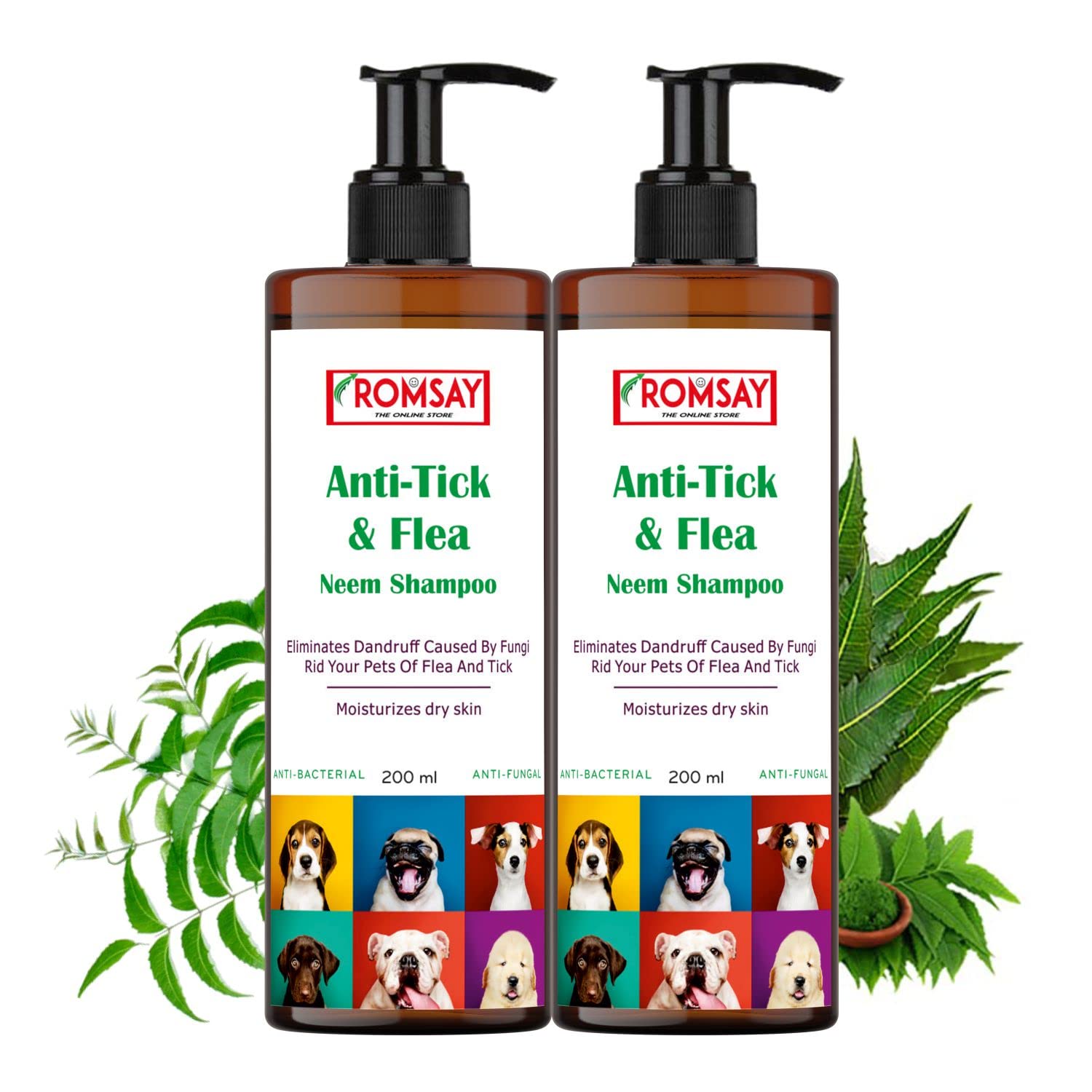 See full amazon price history chart for ROMSAY Anti-Tick & Flea Neem Shampoo for Dog & Cat 200ML Pack of 2 | Flea and Tick | Neem | Dog Shampoo for Pomeranian, Shih tzu Puppy, Rottweiler Adult, German Shepherd, Labrador and Dog Accessories ROMSAY Anti-Tick & Flea Neem Shampoo for Dog & Cat 200ML Pack of 2 | Flea and Tick | Neem | Dog Shampoo for Pomeranian, Shih tzu Puppy, Rottweiler Adult, German Shepherd, Labrador and Dog Accessories (B0BR2DBJCQ) Amazon Price History, Amazon Price Tracker