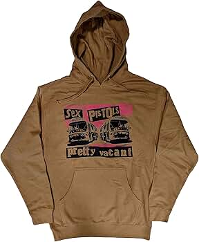 Amazon.com: The Sex Pistols Hoodie Pretty Vacant Band Logo