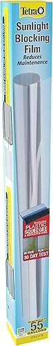 Tetra Película de bloqueo de luz solar, 1 unidad, para acuarios de hasta 29 galones