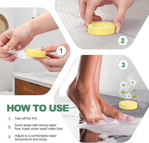 Miniatura 5 de Hatisan Vaporizadores de ducha, aromaterapia, bombas de ducha con aceites esenciales, kit de spa para cuidado personal y relajación, regalos para