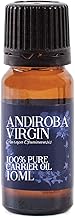 Mystic Moments Andiroba Virgin Carrier Oil 10 ml - Pure & Natural Oil Perfect for Hair, Face, Nails, Aromatherapy, Massage and Oil Dilution Vegan GMO-Free