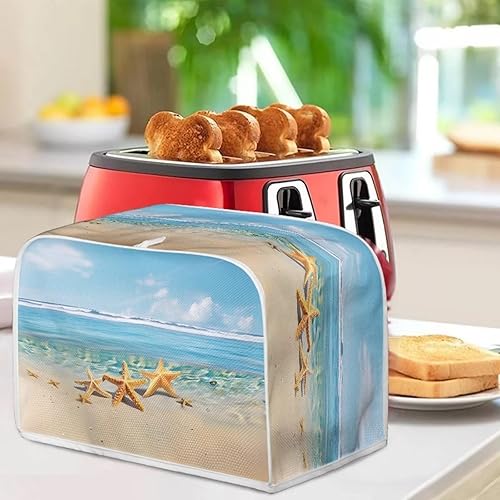 Miniatura 95 de Funda para horno con estampado de galaxia, protector de máquina de pan de cocina, cubierta para tostadora de 2 rebanadas de gato lunar para el Gato