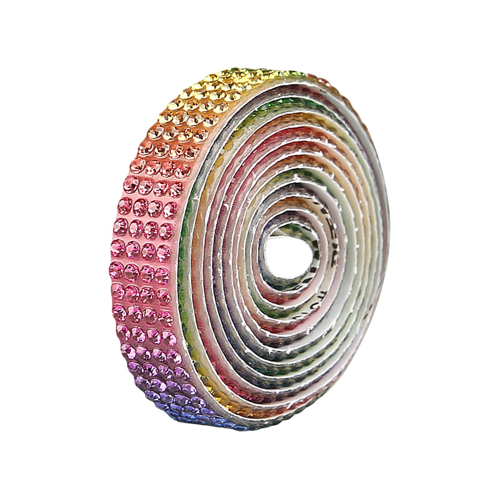 carotoe Rhinestones Adhesive Strips for Jewelry and Home Decoration Without Tool Required Fabric Adhesive Stone Ribbon