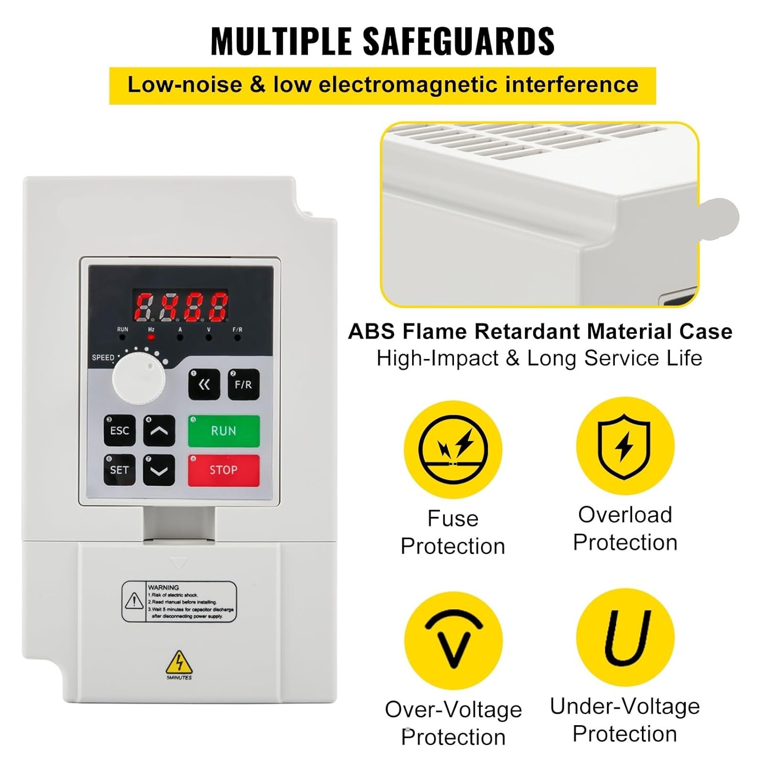 Multiple Safeguards of H100 VFD