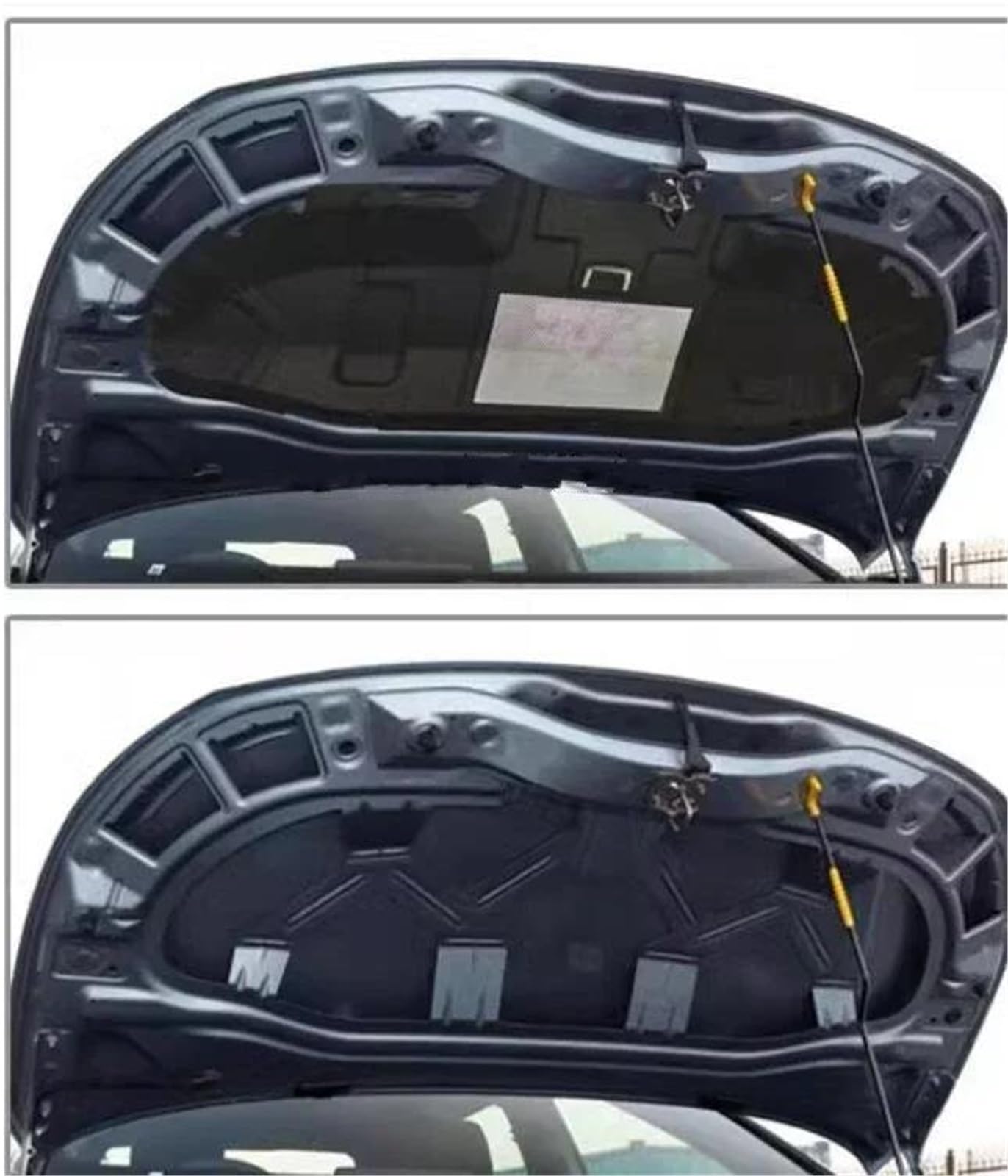 do VW dla ID4 ID4 dla CROZZ izolacja cieplna samochodu bawełna przednia osłona silnika zapora ogniowa mata podkładka pokrywa tłumik hałasu