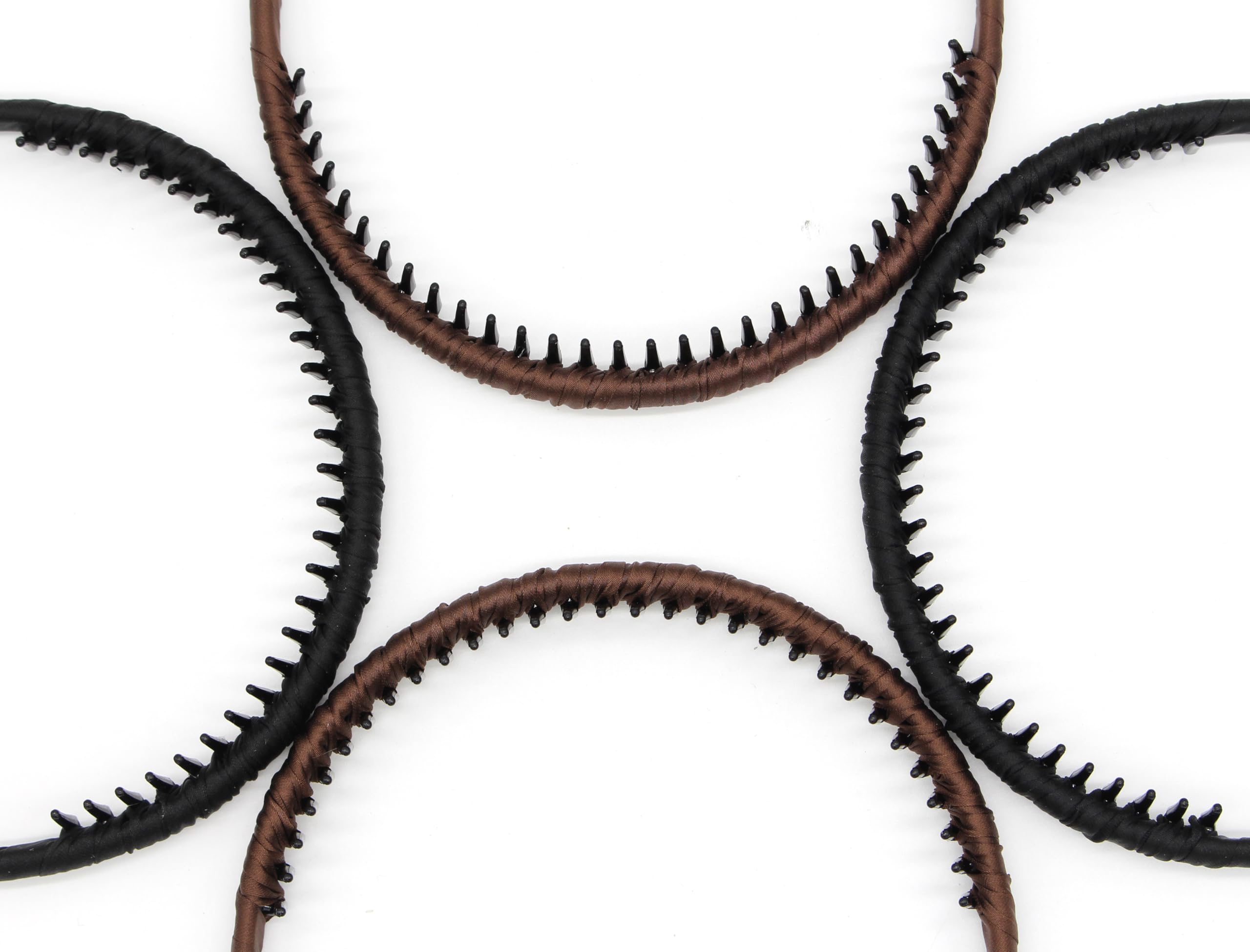 JOBAND Women's hair accessories non slip headband for women hair bands for women's hair Suitable Daily Use,Spa,Parties and Yoga(pack of 4)