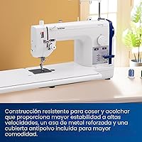 Vista 5 de Brother PQ1600S - Máquina de coser y acolchar de alta velocidad, color blanco
