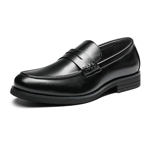 Bruno Marc Men's Dress Slip-on Penny Loafers Business Formal Shoes