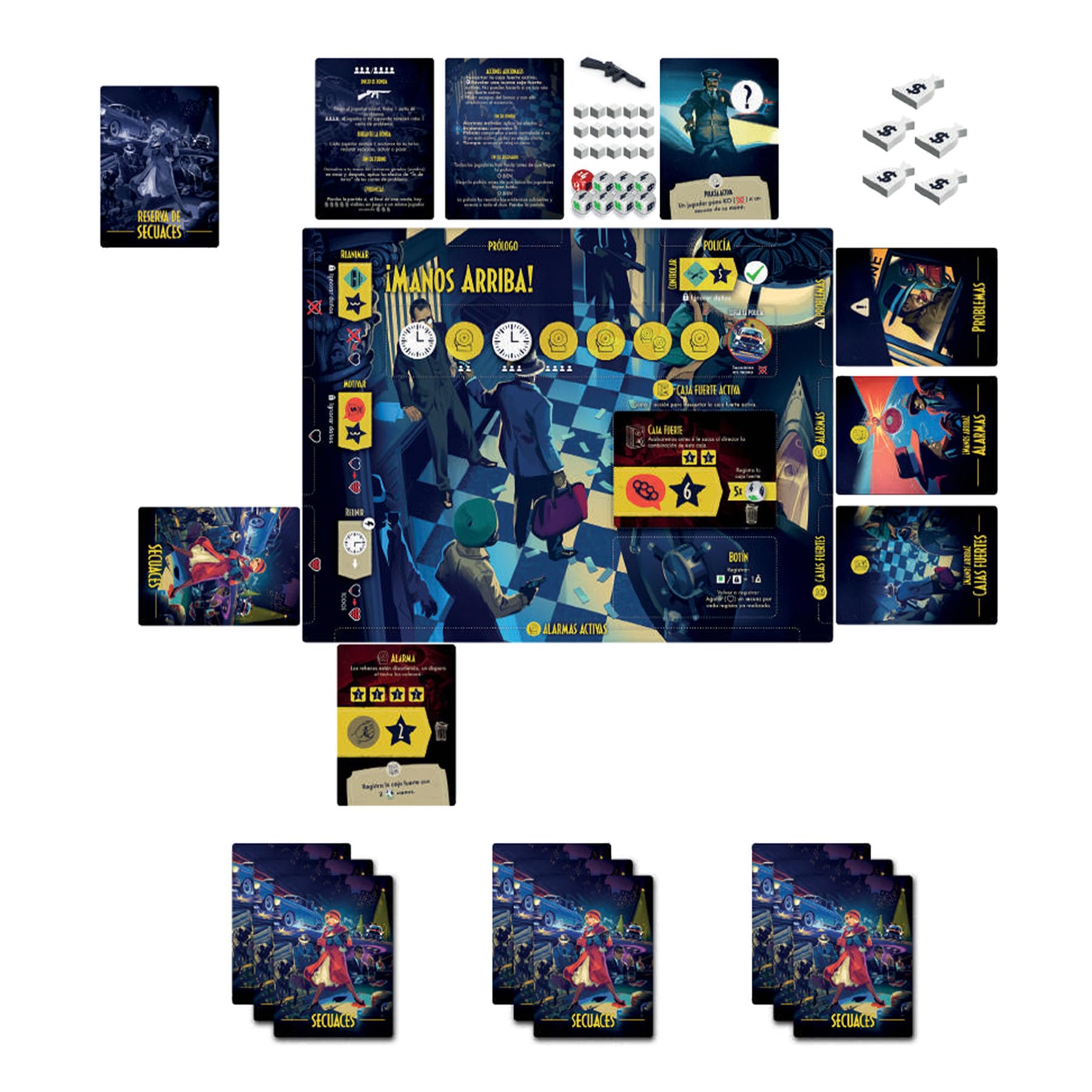 Fictions: Memorias de un Gangster - Juego de Mesa en Español
