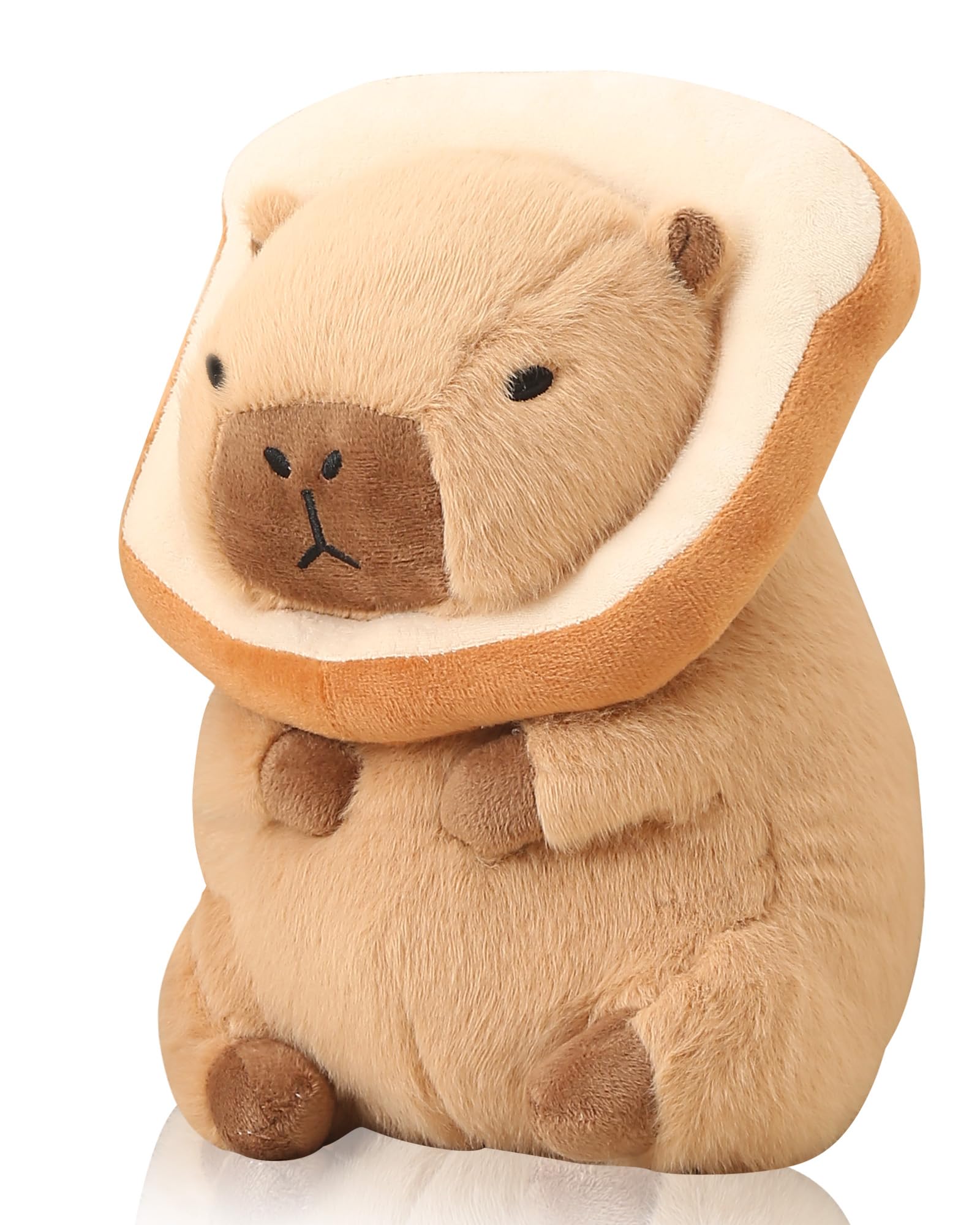 Cute Capybara Plush Soft Capybara Plushie Pillow with Kawaii Capybara Stuffed Animals Toy for Kids Girls Adults Birthday Gifts and Home Decor 12 inch (Kawaii Capybara Plush)