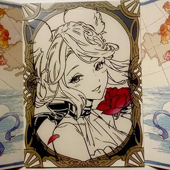 Amazon.co.jp: フラウ 2024 バレンタイン お返し グラブル 色紙