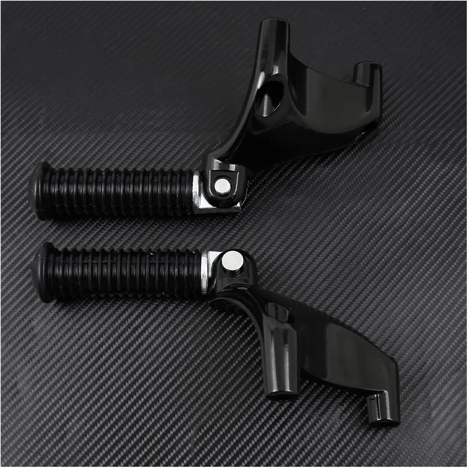 Motorcycle Passenger Footrest With Mount Bracket Kit Rear Footpegs Pedal Fit For Harley Sportster XL 883 1200 Nightster 2000-Up(Footpegs 2000-2013)