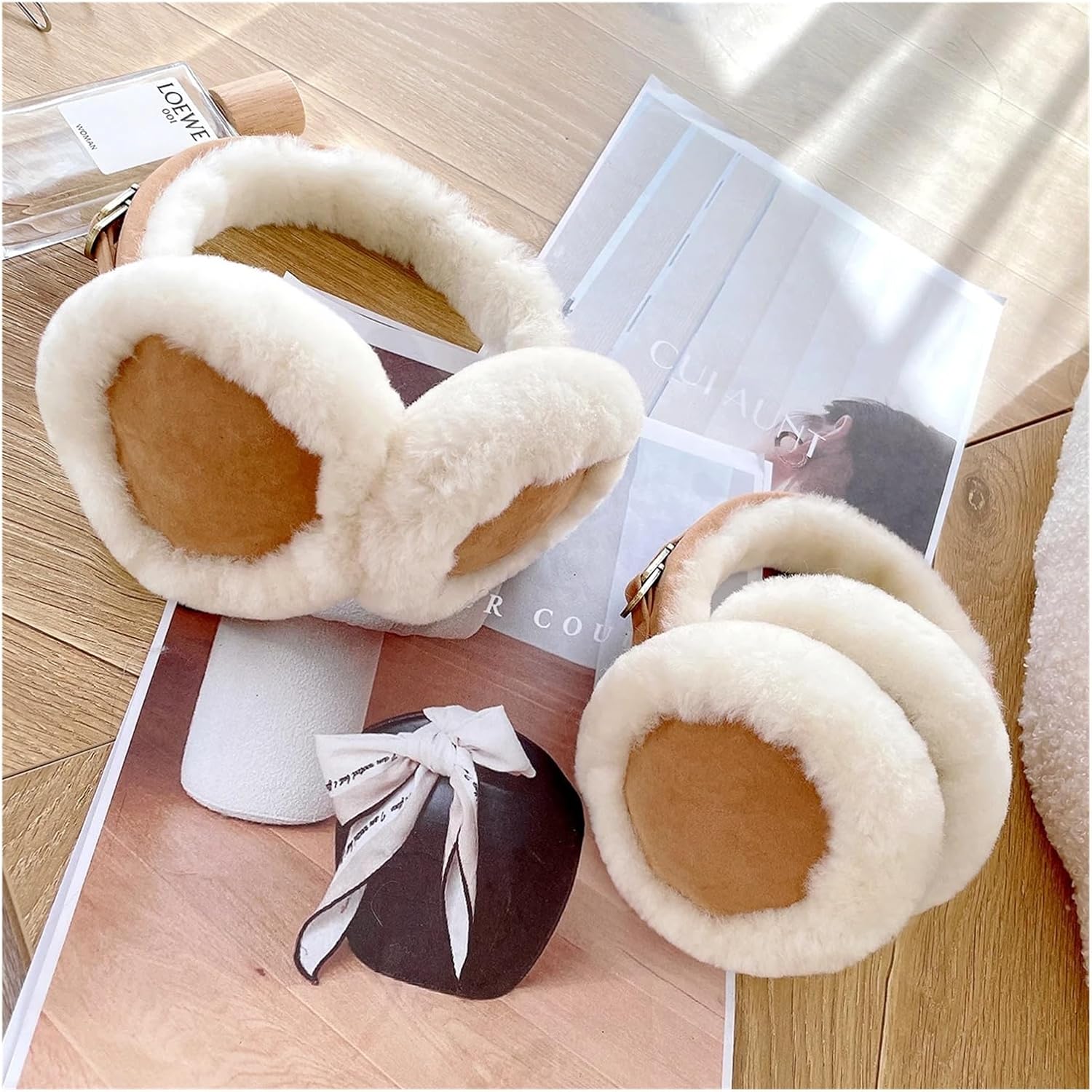 Ear Warmer Winter Muffs For Soft Warm Solid Earflap Outdoor Cold Protection EarMuffs Cover